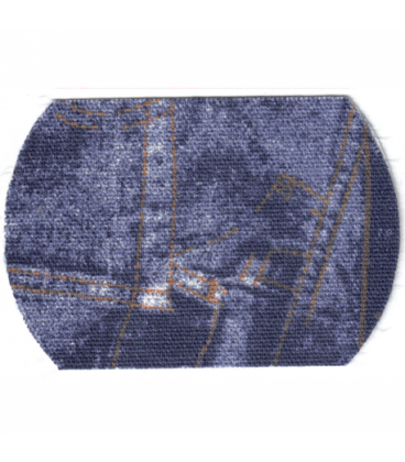 Parche protector Freestyle Libre Vaquero Azul