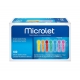 Lancetas Bayer Microlet  (100 ud colores)