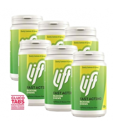Pack Gluco Tabs XL Limon (x6)