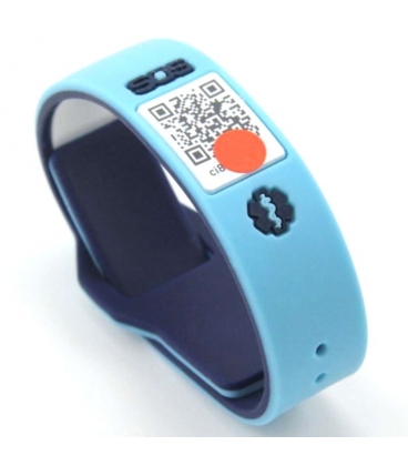 Pulsera Codylife Kids celeste/azul