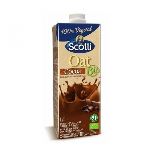 Bebida Avena Chocolate Bio  -  Scotti 1L