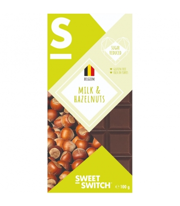 Chocolate Belga con leche y almendras - Sweet Switch