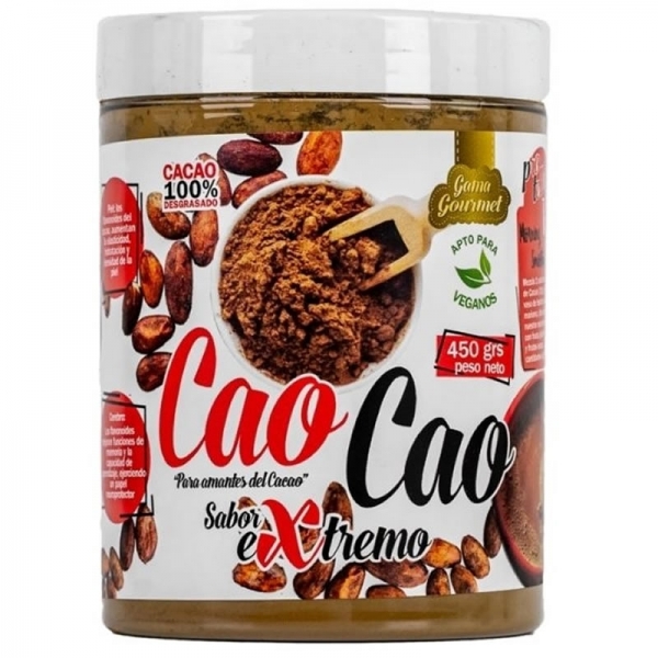 Cacao puro desgrasado 450g - CaoCao Protella