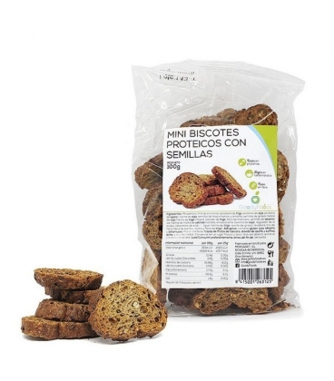 Mini Biscotes Proteicos con Semillas -  GoodyFoods