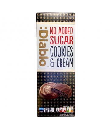 Cookies de Chocolate Negro con Crema :Diablo