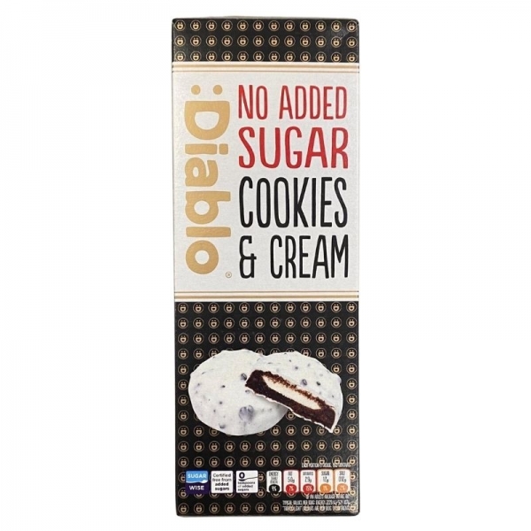 Cookies de Chocolate Blanco con Crema :Diablo