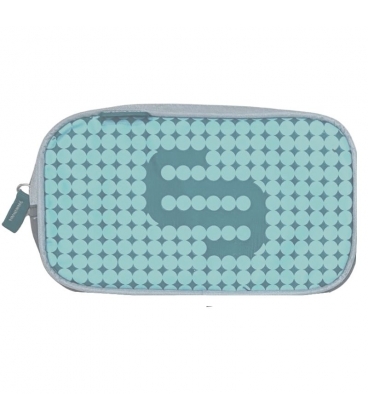 Estuche isotérmico diabetes - Verde Puntos