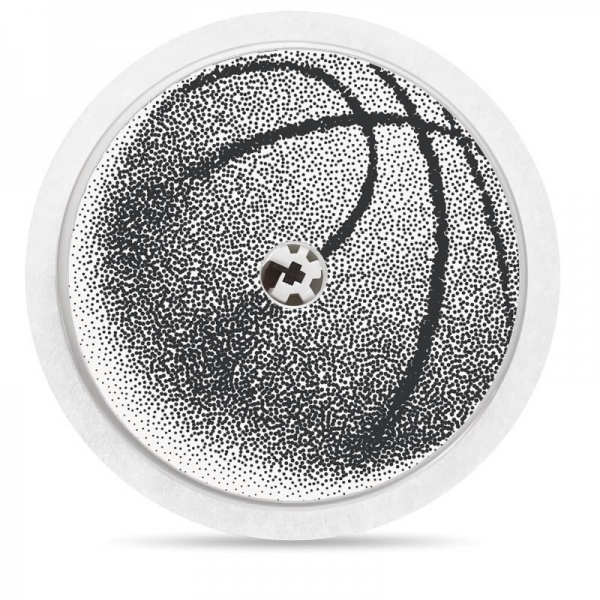 Pegatina Sticker para Freestyle Libre® - Balon Basket [23]