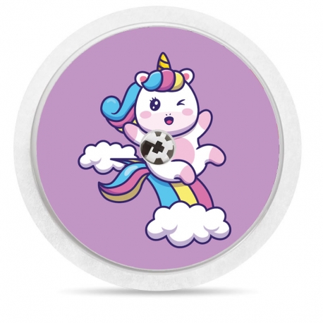 Sticker For Freestyle Freestyle® - Purple unicorn [50]