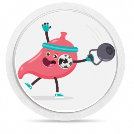 Sticker for Freestyle®  - Sporty Pancreas [97]