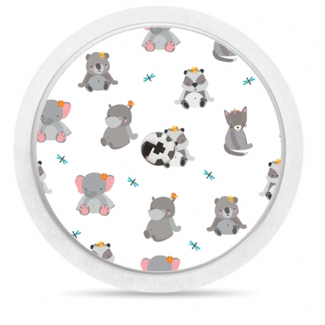 Sticker for Freestyle®  -  Gray animals [72]