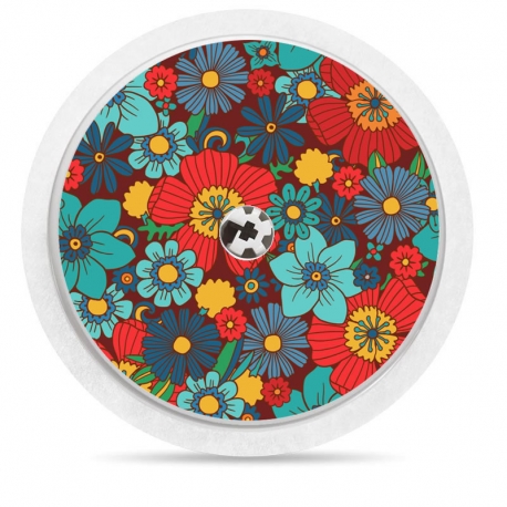 Sticker for Freestyle® -  Psychedelic flowers [82]