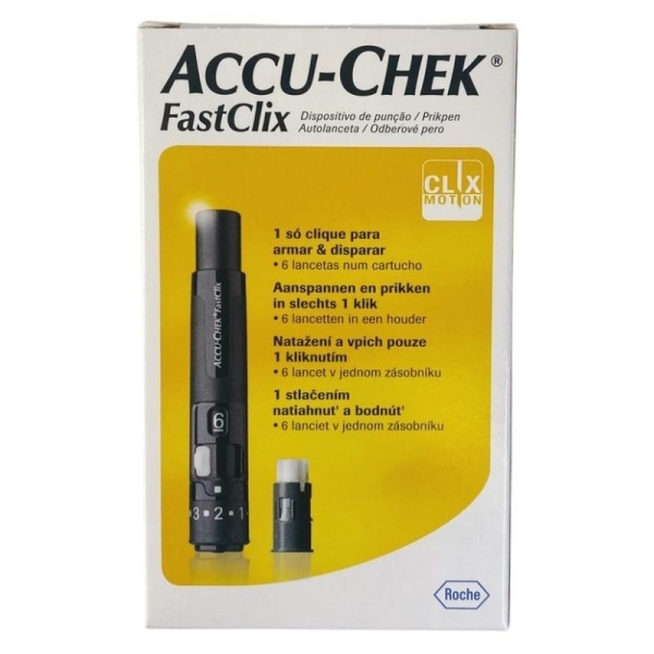 Accu-Chek Fastclix - Pinchador sin dolor