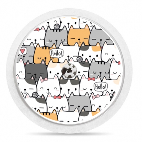 Sticker for Freestyle® - Group of kittens [06]