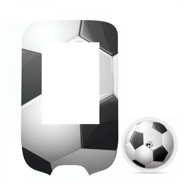 Pegatina Sticker para Glucómetro Freestyle Libre® - Balón Futbol [301]