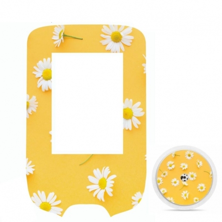 Sticker for Glucometer Freestyle Libre® - Daisies [304]