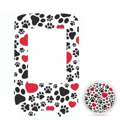 Sticker for Glucometer Freestyle Libre® - Love Pets [305]