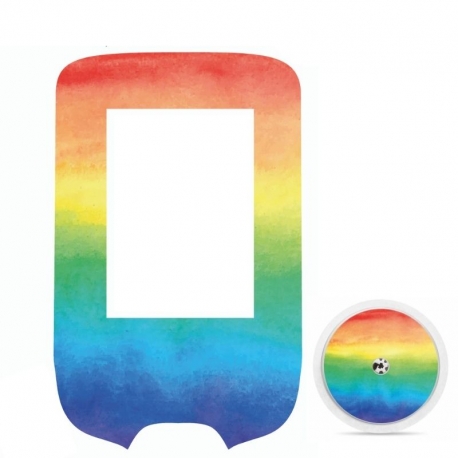 Sticker for Glucometer Freestyle Libre® -  Rainbow  [308]