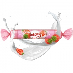 Intact - Pastillas Glucosa Yogurt de fresas