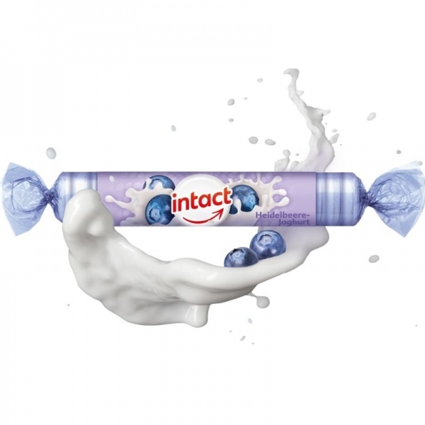 Intact - Pastillas Glucosa Yogurt de Arándanos