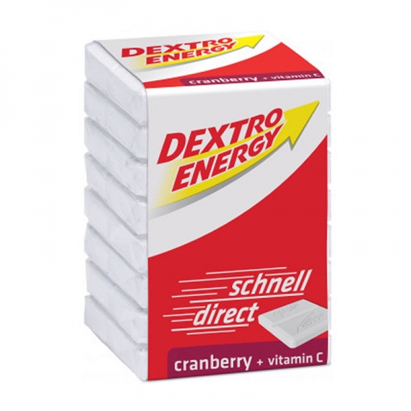 Dextro Energy - Cubo tabletas arándanos (8 pastillas)