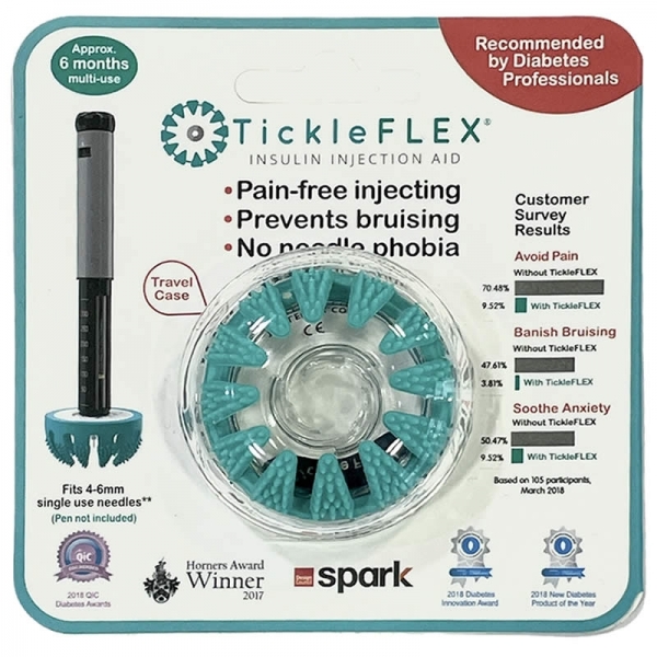 Tickleflex - Auxílio à injeção de insulina