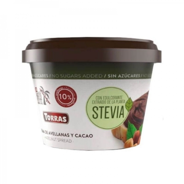 Crema de cacao con Stevia Torras