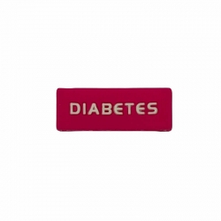 Identificador Diabetes para reloj Fucsia