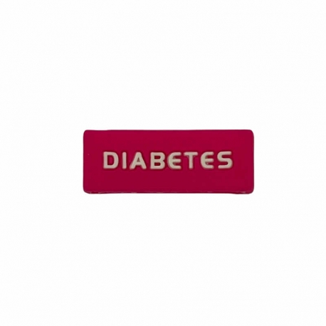 Identificador Diabetes para reloj Fucsia