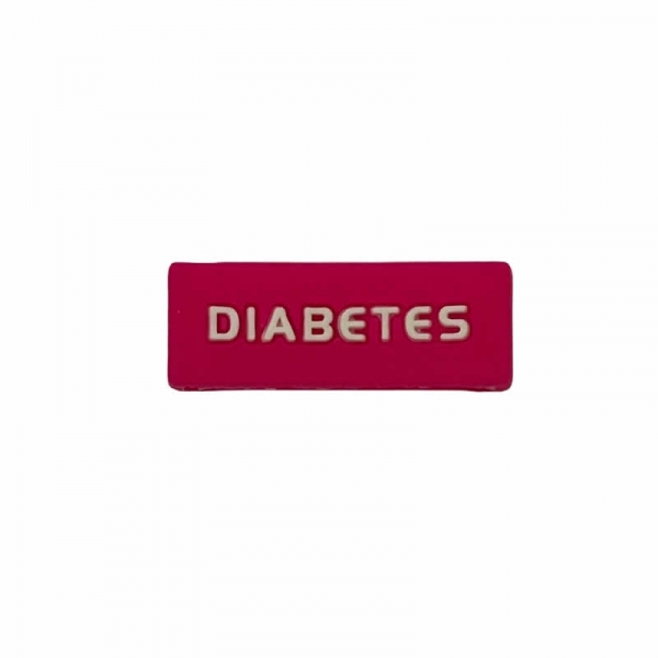 Identificador Diabetes para reloj Fucsia