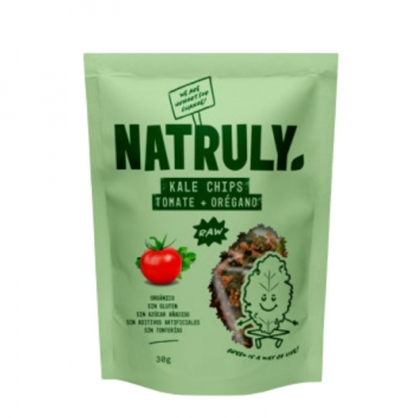 Natruly - Chips de Kale, tomate y orégano