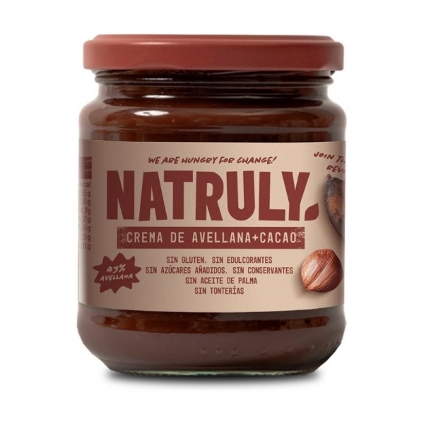Natruly -  Crema de Avellanas y Cacao
