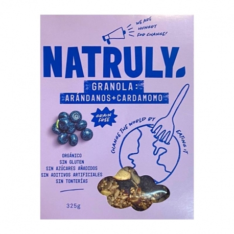 Natruly - Granola de Arándanos y Cardamomo