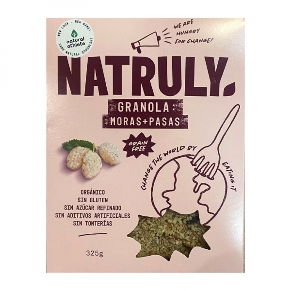 Natruly - Granola de Arándanos y Cardamomo