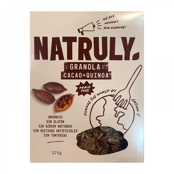 Natruly - Granola de Cacao y Quinoa