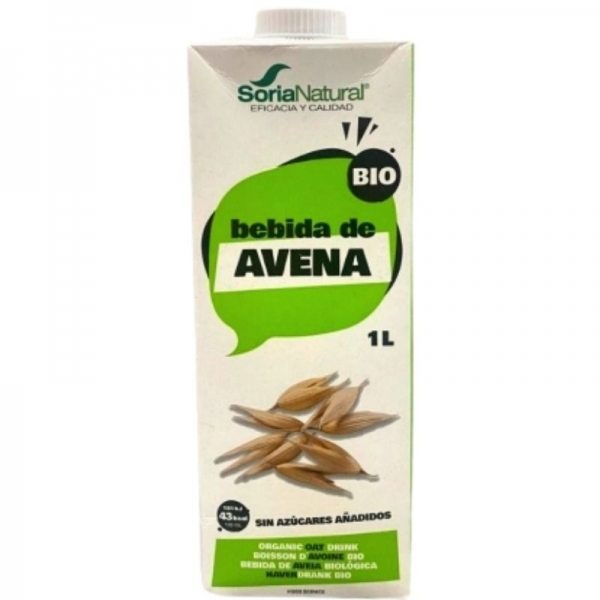 Bebida de Avena Bio - SoriaNatural  1L