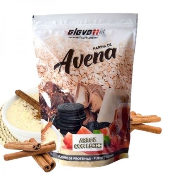 Harina de Avena sabor Arroz con Leche - Elevenfit 1kg