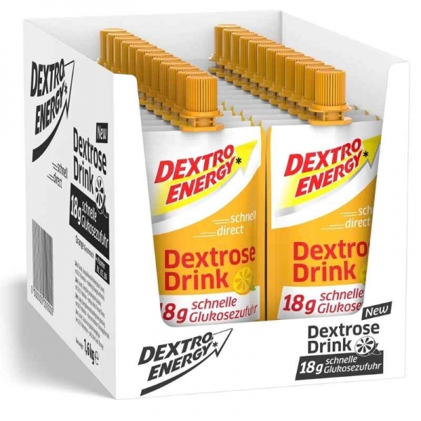 Dextro Energy - Pack Glucosa Liquida Naranja
