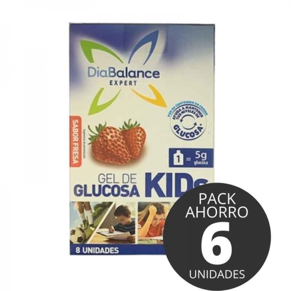Diabalance Gel Glucosa Kids - Pack Ahorro