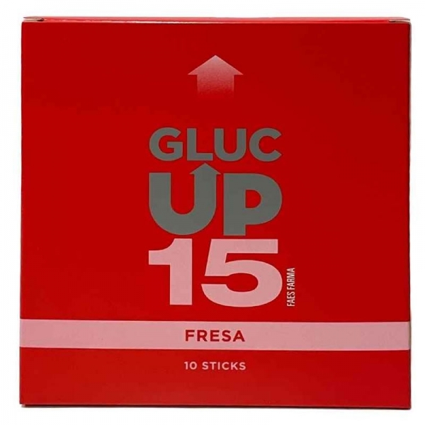 Gluc Up 15 - Fresa (10 sobres)