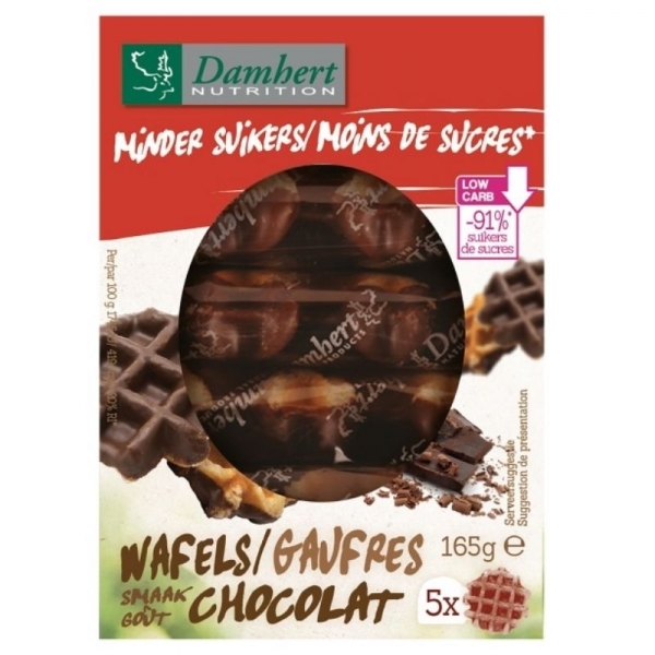 Damhert - Gofres  Esponjosos con chocolate