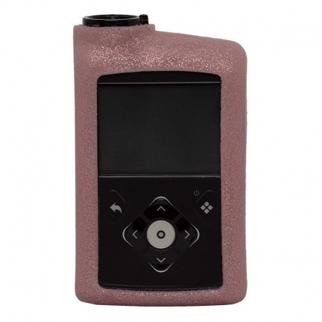 Pumpskynz - Funda Azul Glitter (Medtronic 640G/670G/780G)