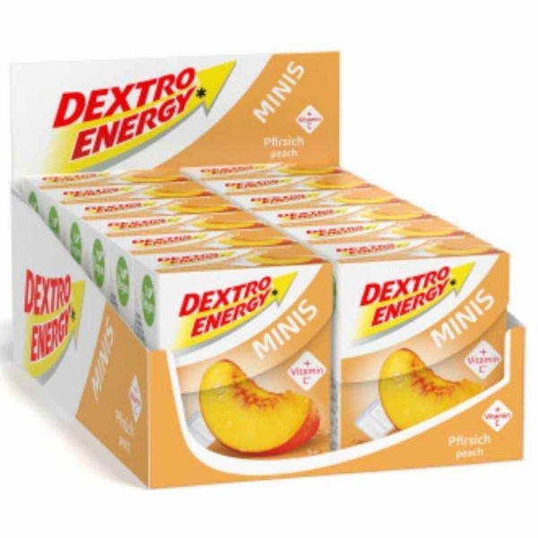 Dextro Energy Pack - 12 Minis pêssegos