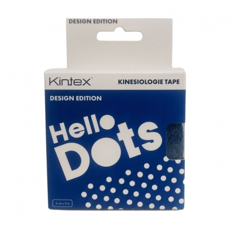 Kintex - Cinta Kinesio Lunares Rojo