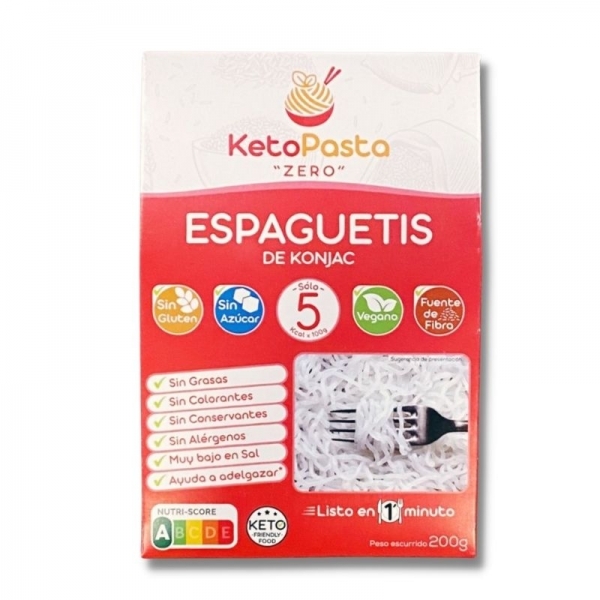 Keto Pasta - Espaguetis de Konjac