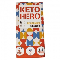 Keto Hero - Chocolate blanco Belga