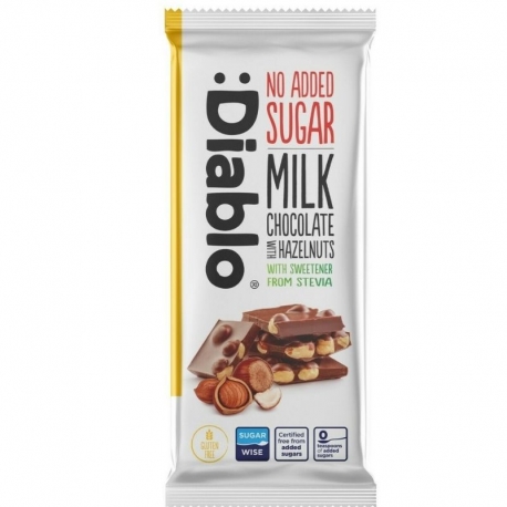 :Diablo - Chocolate con Leche y Avellanas Stevia