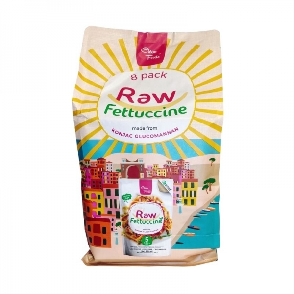 Raw Pasta - Fettuccine (Pack Ahorro x8)