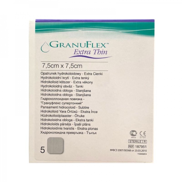 Granuflex Extra Thin - Proteção da Pele Hidrocolloide