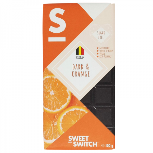 Sweet Switch - Chocolate negro Belga con naranja
